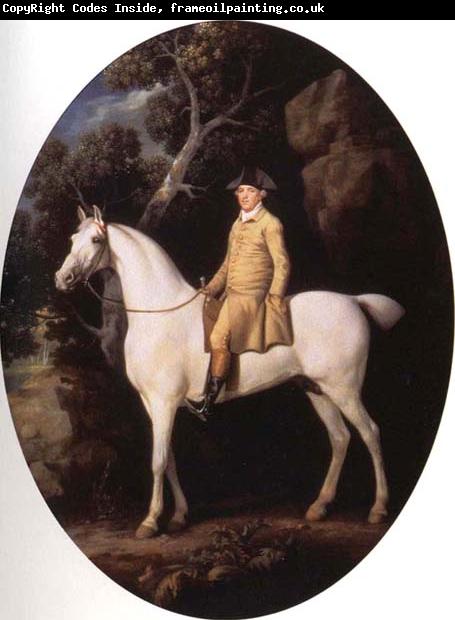 George Stubbs Self-Portrait on a White Hunter